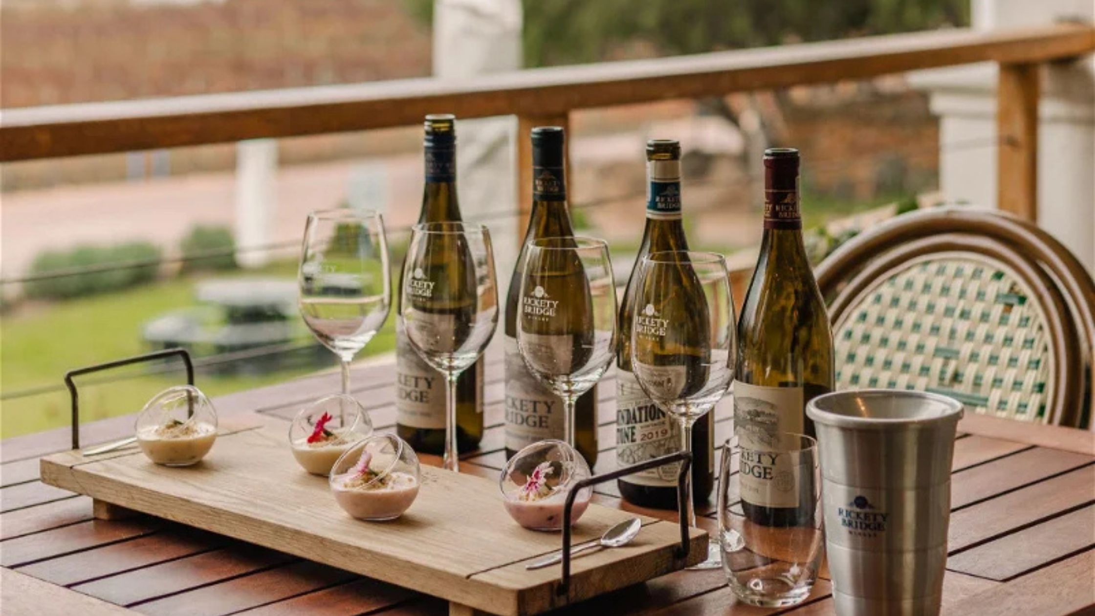 Rickety Bridge Wine Tasting